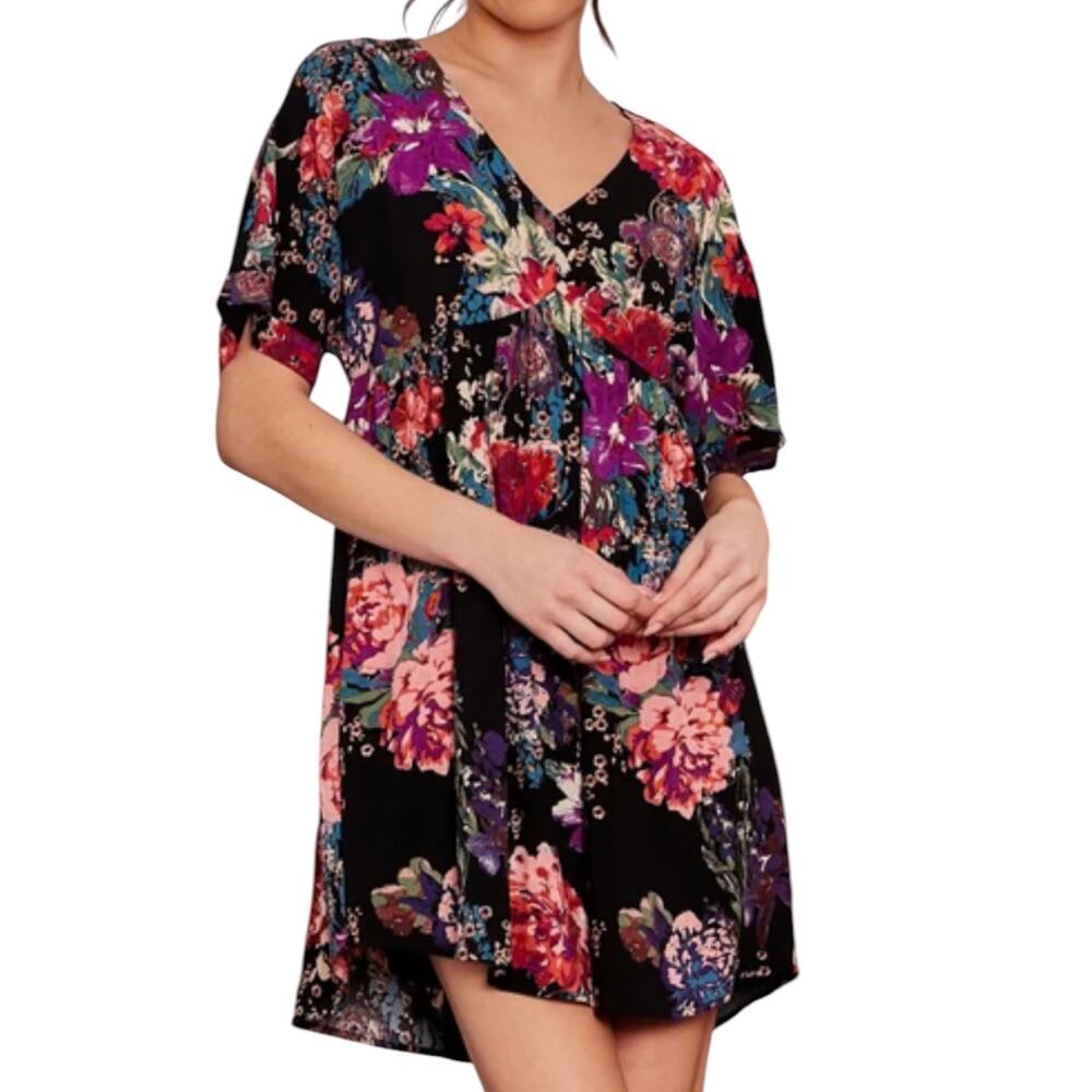 M11. NWT Andree by unit savanna jane floral babydoll dress size 1X